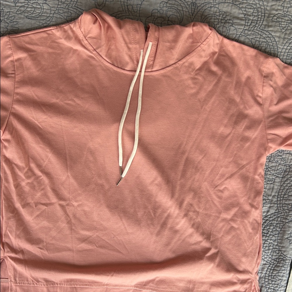Pink Women's Hoodie Top